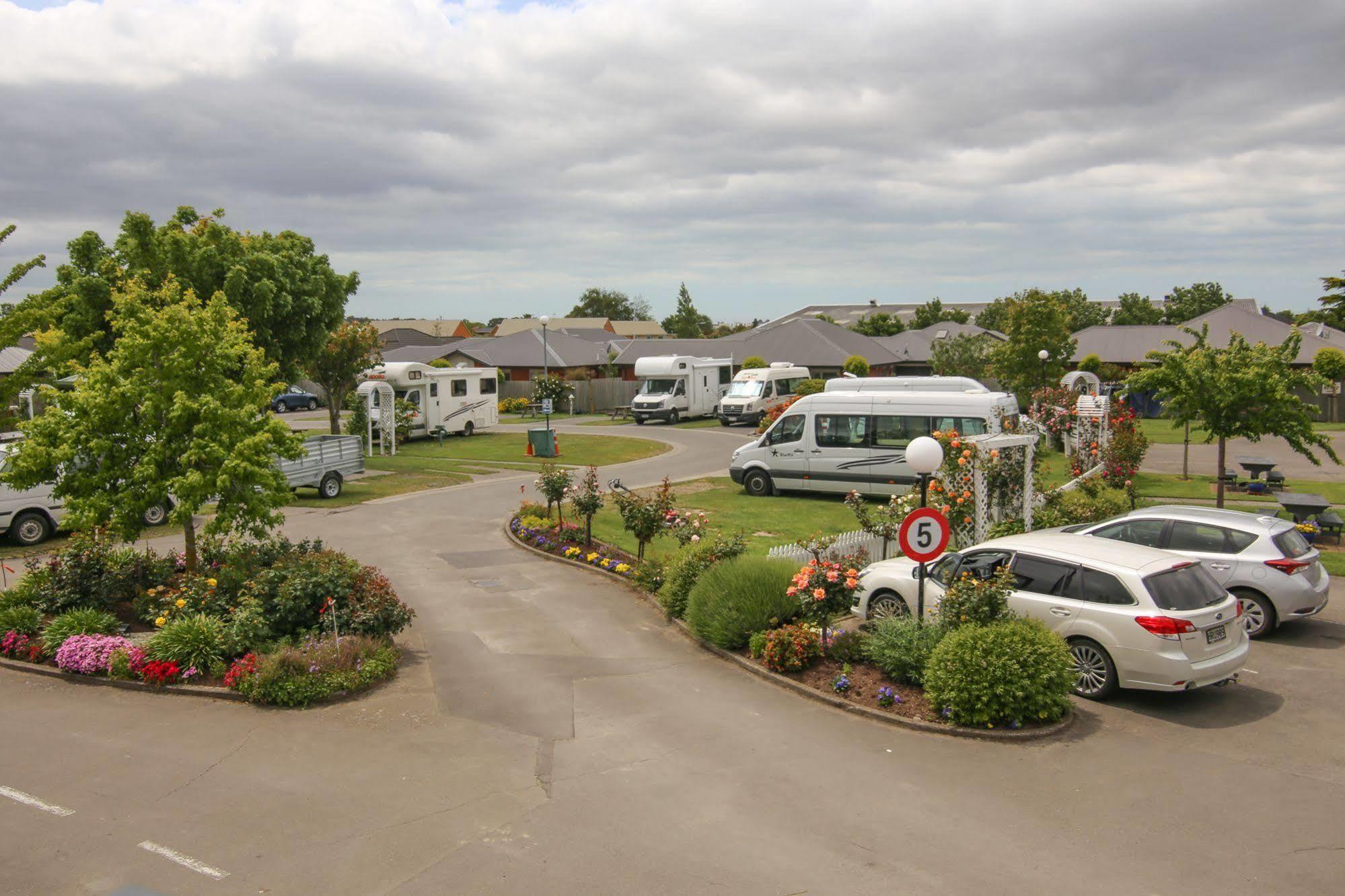 Amber Kiwi Holiday Park & Motels Christchurch Exteriér fotografie